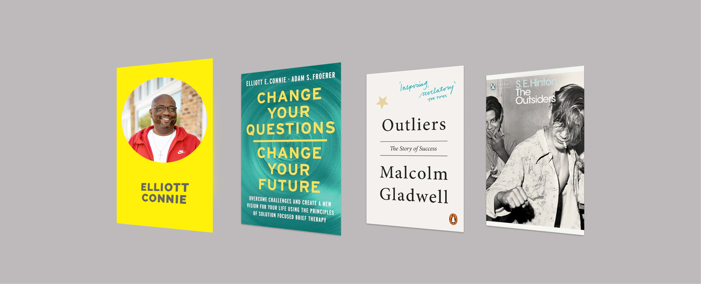 Elliott Connie, author of Change Your Questions, Change Your Future: Overcome Challenges and Create a New Vision for Your Life Using the Principles of Solution Focused Brief Therapy
